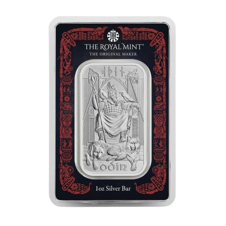 Nordijski bogovi - Odin - 1 oz - srebrne poluge