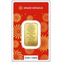 Argor Heraeus - Godina Zmije (2025) - 10 g - zlatna investicijska poluga