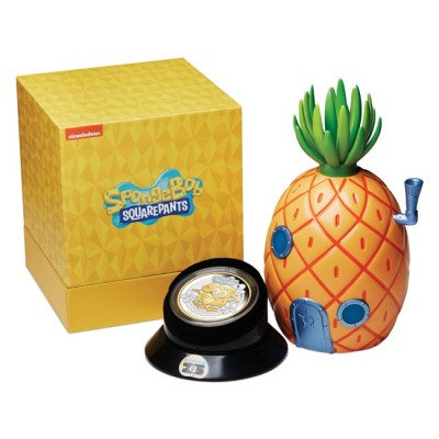 Spongebob SquarePants - 2 oz - kolekcionarski srebrni novčić