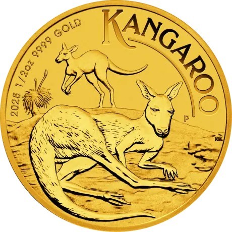 Klokan (2025) - 1/2 Oz - Zlatni investicijski novčić