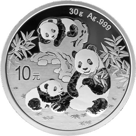 Panda (2025) - 30 g - srebrni investicijski novčić
