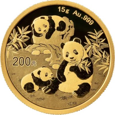 Panda (2025) - 15g - investicijski zlatnik