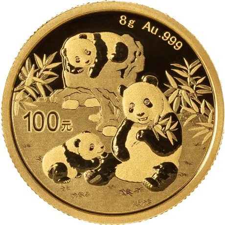 Panda (2025) - 8g - investicijski zlatnik