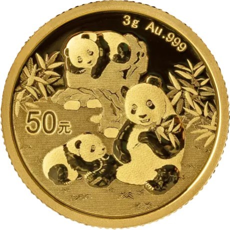 Panda (2025) - 3 g - investicijski zlatnik