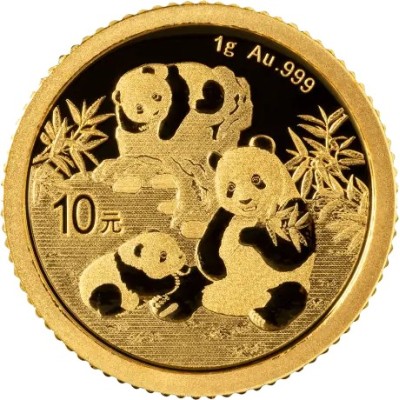 Panda (2025) - 1g - investicijski zlatnik