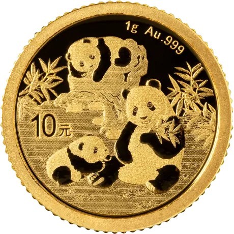 Panda (2025) - 1g - investicijski zlatnik