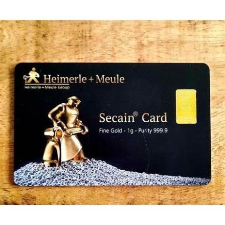 Heimerle + Meule - 1g - zlatna investicijska poluga