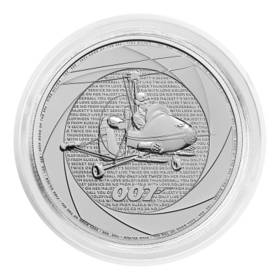 Six Decades of 007 (60´s) - James Bond - 1 Oz - srebrni investicijski novčić