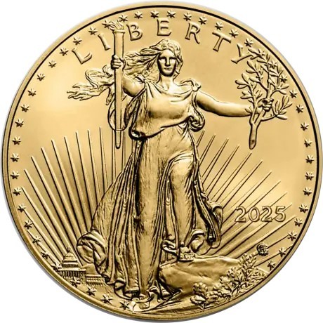 Američki orao (2025) - 1 Oz - Investicijski zlatnik