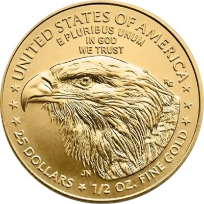 Američki orao (2025) - 1/2 Oz - Ivesticioni zlatnik