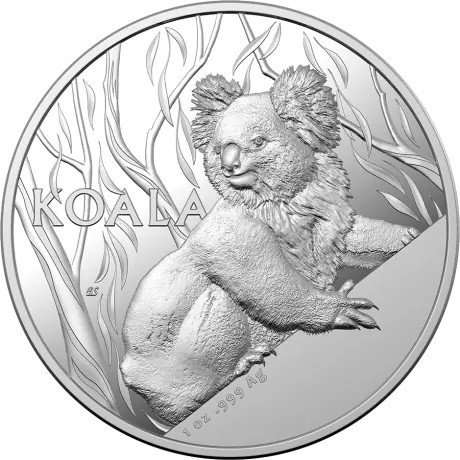 Koala (2024) - 1 Oz - srebrni kovanica u polugama