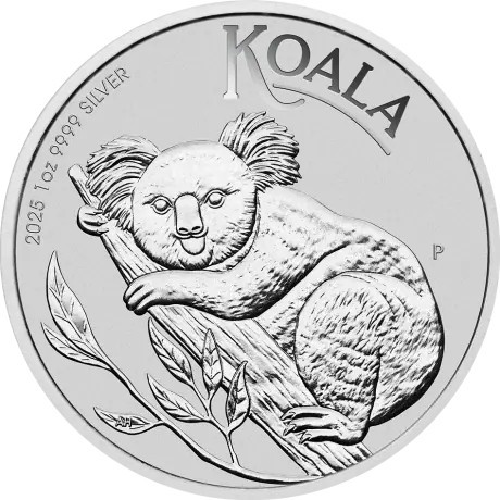 Koala (2025) - 1 Oz - srebrni kovanica u polugama