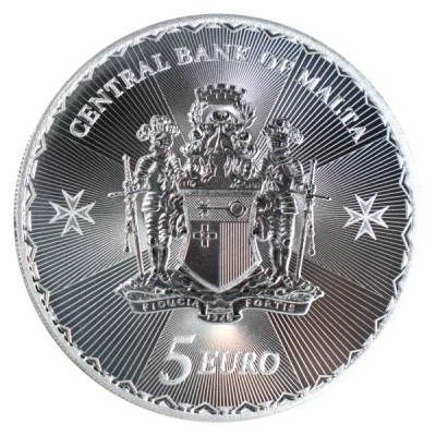 Malteški križ (2025.) - 1 Oz - srebrni poluga