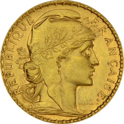 20 Franaka - 6,45 g - investicijski zlatnik