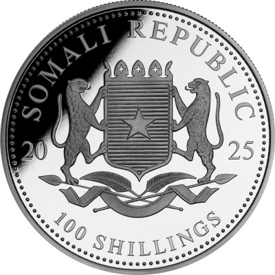 Leopard 2025 - 1 Oz - kolekcionarski srebrni novčić