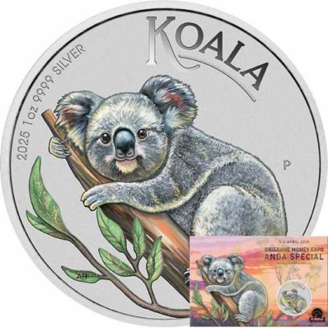 Koala (2025) - 1 oz - srebrni kolekcionarski novčić