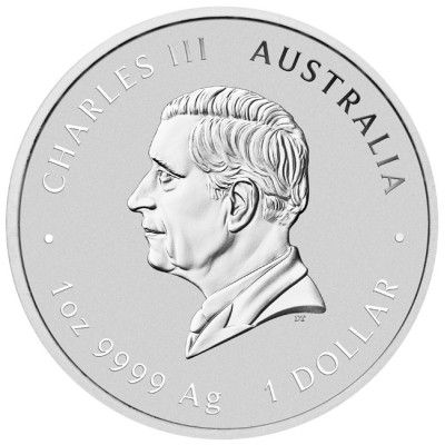 Australska lunarna zmija - 1 oz - kolekcionarski srebrni novčić (isporuka 11. svibnja 2025)