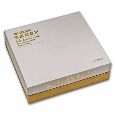 Panda (2025) - 150 g - srebrni kolekcionarski novčić