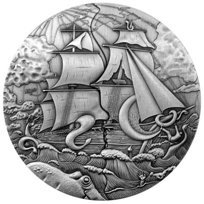 Atlantis - 5 oz - srebrni kolekcionarski novčić