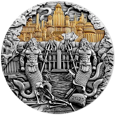 Atlantis - 5 oz - srebrni kolekcionarski novčić