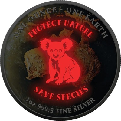 Zemlja - 1 oz - Australija - srebrni kolekcionarski novčić