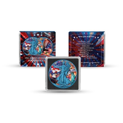 Dan neovisnosti - 1 oz - srebrni kolekcionarski novčić