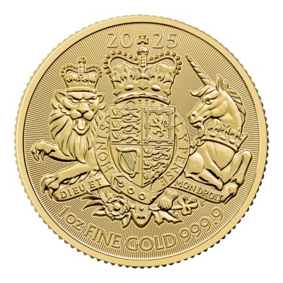 Kraljevski grb (2025.) - 1 oz - investicijski zlatni novčić