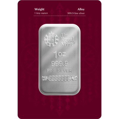 Nordijski bogovi - Thor - 1 Oz - srebrna investicijska poluga
