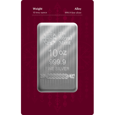 Nordijski bogovi - Thor - 10 oz - srebrna investicijska poluga