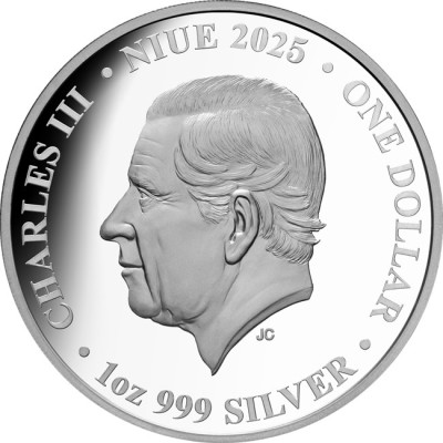Kapetan Cook - Drugo putovanje - 1 oz - srebrni kolekcionarski novčić proof