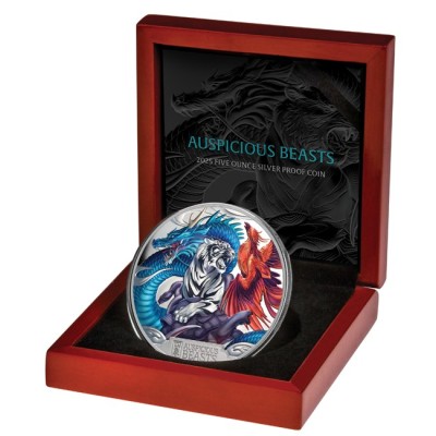 Sudbonosne zvijeri - 5 oz - srebrni kolekcionarski novčić