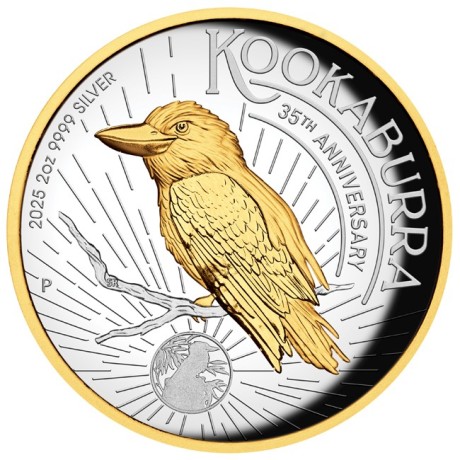 Kookaburra - 2 Oz - srebrni kolekcionarski novčić