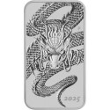 Zmajev pravokutni (2025.) - 1 oz - srebrni investicijski novčić