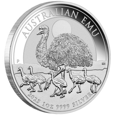Australski emu (2025.) - 1 oz - srebrni novčić