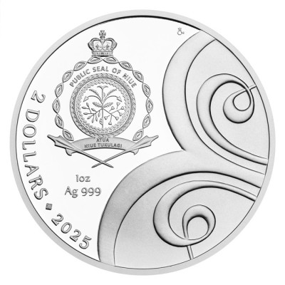 Djetelina s četiri lista (2025.) - 1 Oz - srebrni kolekcionarski novčić (isporuka 10.7.2025)