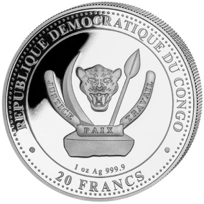 Carnotaurus (Prapovijesni život) 2025 - 1 Oz - Srebrni investicijski novčić
