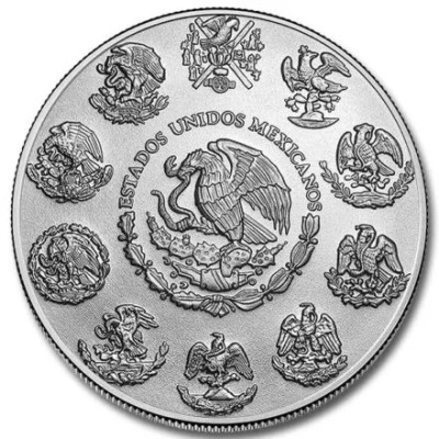 Meksiko Libertad - Sile prirode - Vatra - 1 oz - Srebrni kolekcionarski novčić