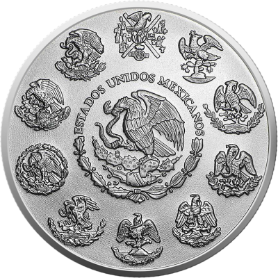 Meksiko Libertad - Sile prirode - Voda - 1 oz - Srebrni kolekcionarski novčić