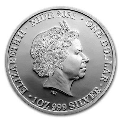 95. rođendan kraljice Elizabete II. - 1 oz - srebrni kolekcionarski novčić