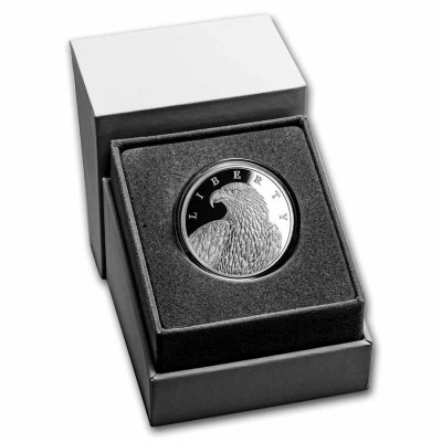 Liberty United Crypto States (2023.) - 1 oz - srebrni kolekcionarski novčić od 100 g