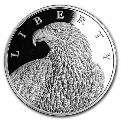 Liberty United Crypto States (2023.) - 1 oz - srebrni kolekcionarski novčić od 100 g