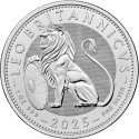 Britanski lav (2025) - 1 oz - srebrni investicijski novčić