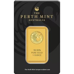 Perth Mint 1 unce (31,1g) - Investiční zlatý slitek