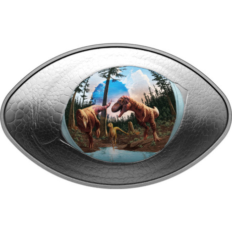 Oko dinosaura (2025.) - 1 oz - srebrni kolekcionarski novčić