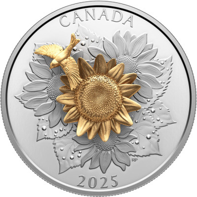 Češljugar i cvijet (2025.) - 5 oz - srebrni kolekcionarski novčić