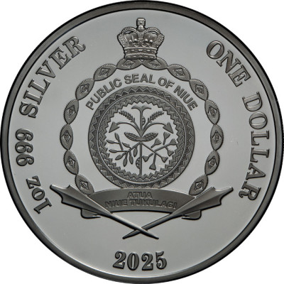Otmica izvanzemaljaca (2025.) - 1 oz - srebrni kolekcionarski novčić