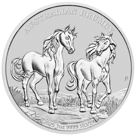 Australski Brumby (2025) - 1 Oz - srebrni investicijski novčić (isporuka 10.9.2025.)