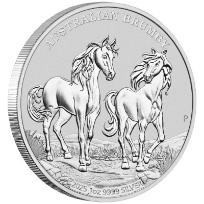 Australski Brumby (2025) - 1 Oz - srebrni investicijski novčić (isporuka 10.9.2025.)