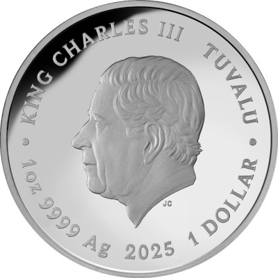 Sedefni oblaci - 1 oz - srebrni kolekcionarski novčić proof
