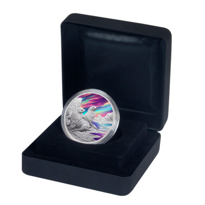 Sedefni oblaci - 1 oz - srebrni kolekcionarski novčić proof